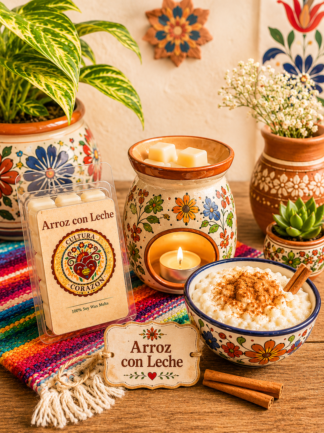 Arroz Con Leche Soy Wax Melts