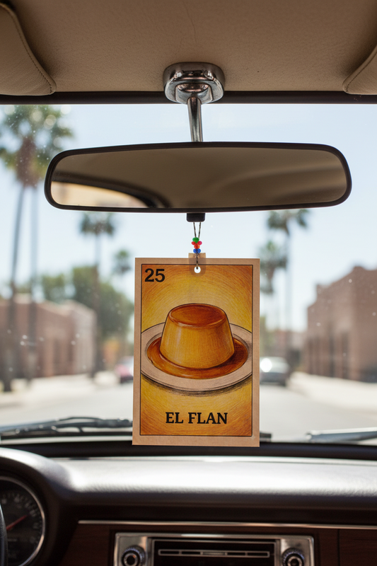 EL FLAN- Car Airfreshner