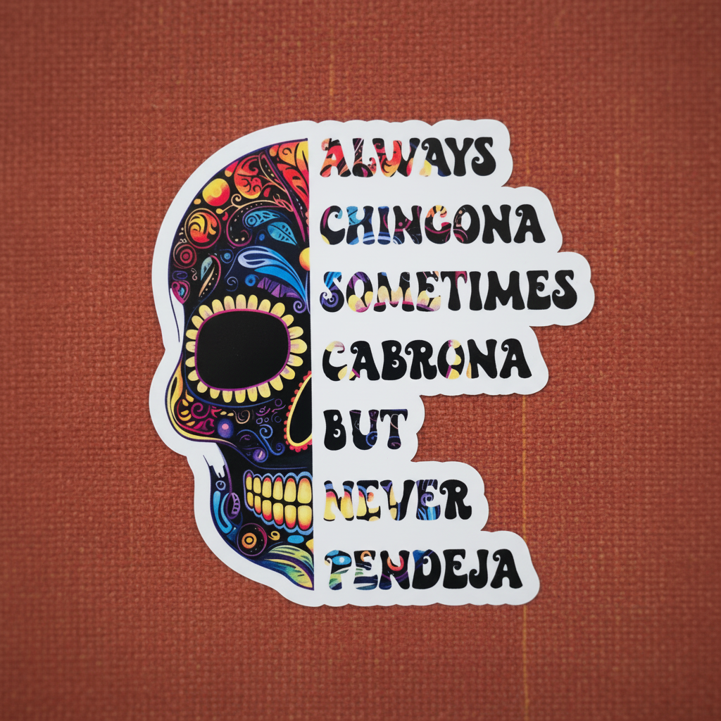 Always Chingona Sticker - Magazine Quality
