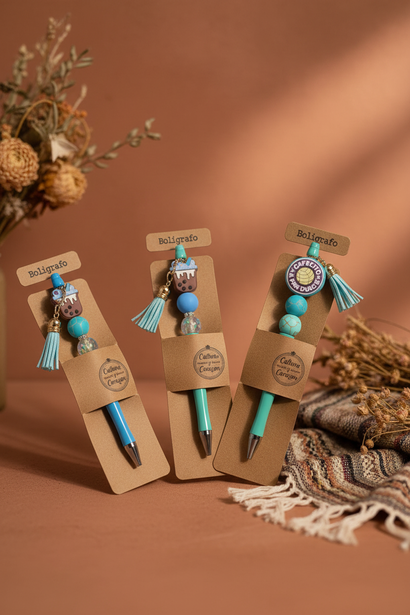 Blue Cafecito Pens