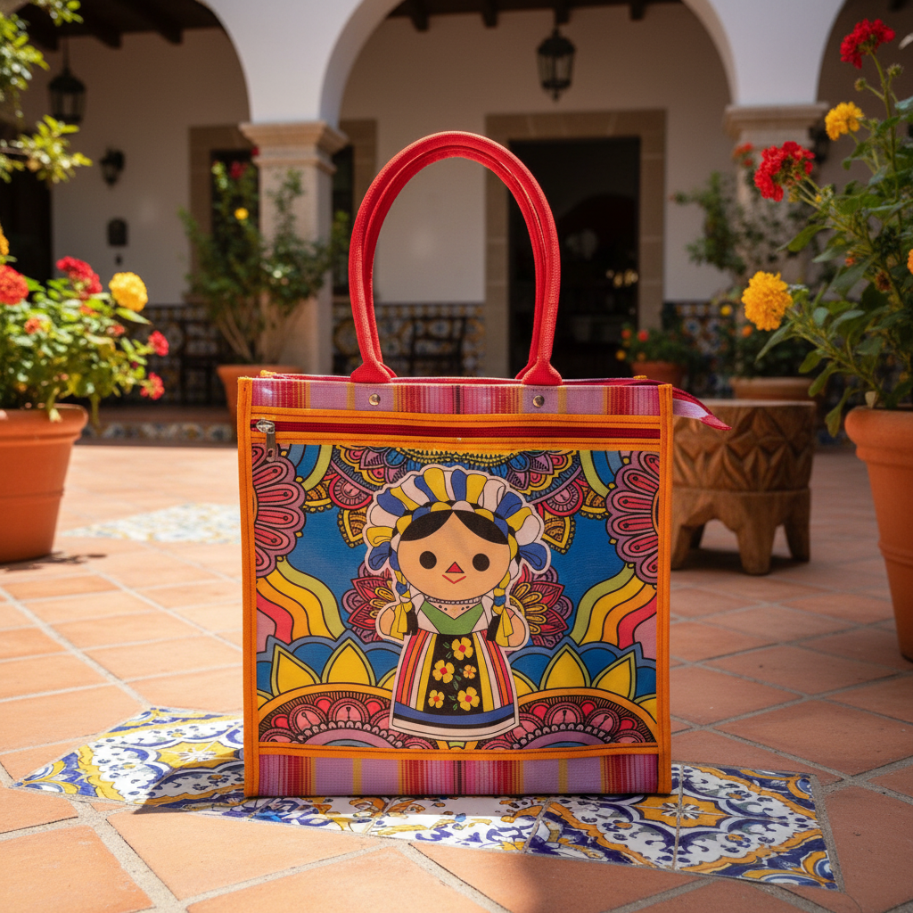 Chevron Rainbow Muñeca Bag