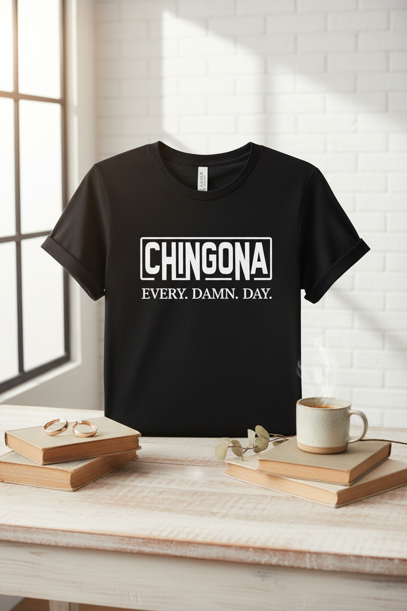 Chingona Every Damn Day - Staged Shirt