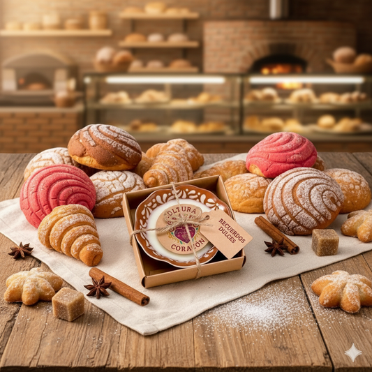 Pan Dulce 3oz Mexican Cazuelita Soy Candle