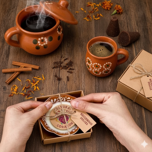 Café de Olla 3oz Mexican Cazuelita Soy Candle