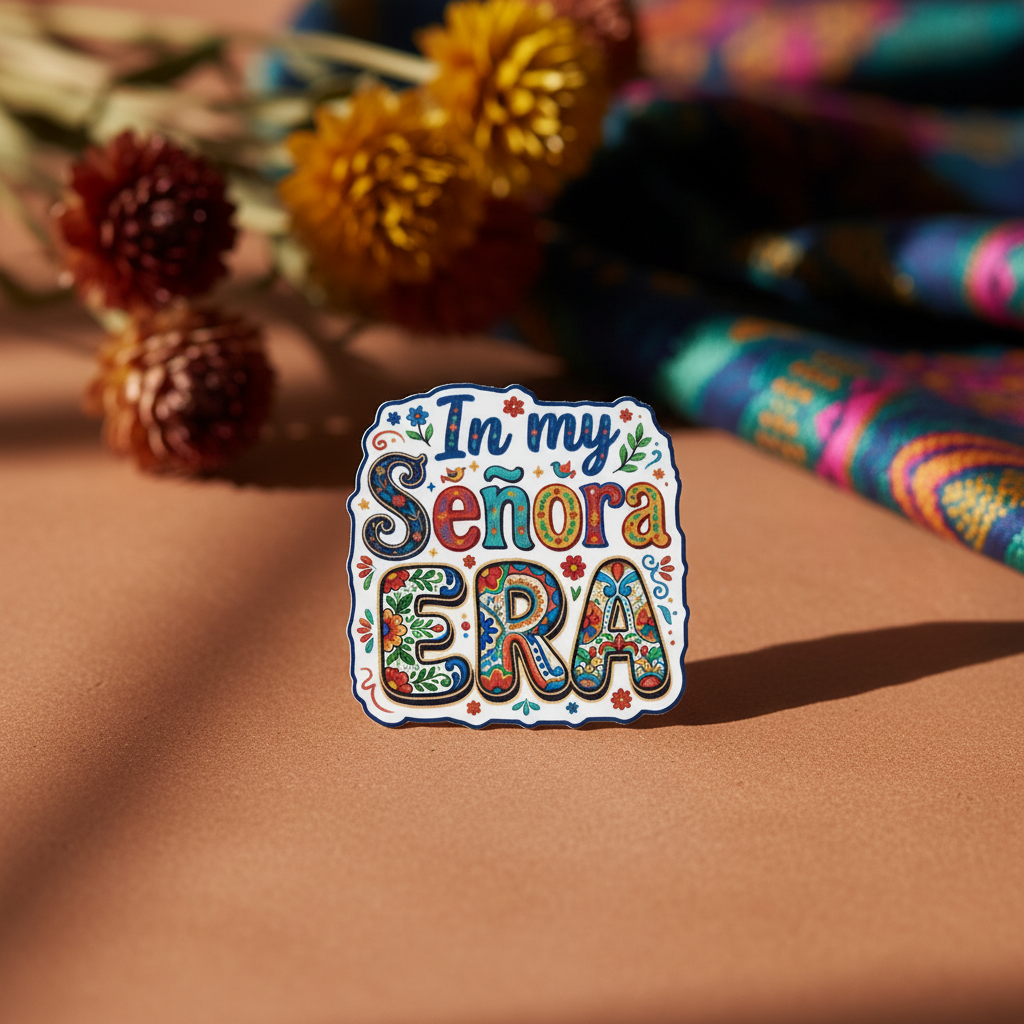 In my Señora ERA Sticker - Magazine Editorial