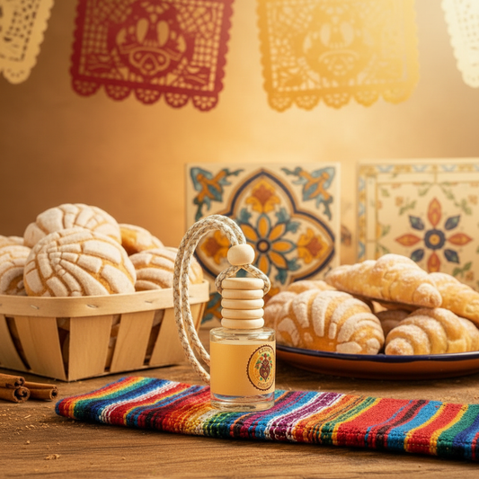 Pan Dulce Car Diffuser – Mexican-Inspired Background