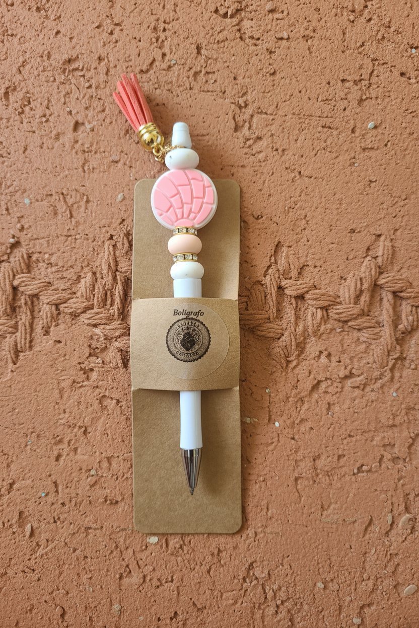 White Concha Pen